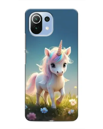 Чехол для Xiaomi Mi 11i с картинкой «Единорог на поляне» Чехол для Xiaomi Mi 11i с картинкой «Единорог на поляне»