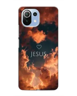 Чехол для Xiaomi Mi 11i с картинкой «Сияние Имени Jesus»