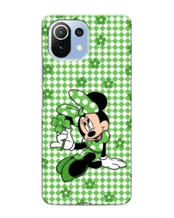 Чехол для Xiaomi Mi 11i с картинкой «Mickey в клетку»