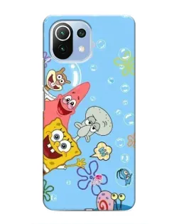 Чехол для Xiaomi Mi 11i с картинкой «Веселые пузырьки»