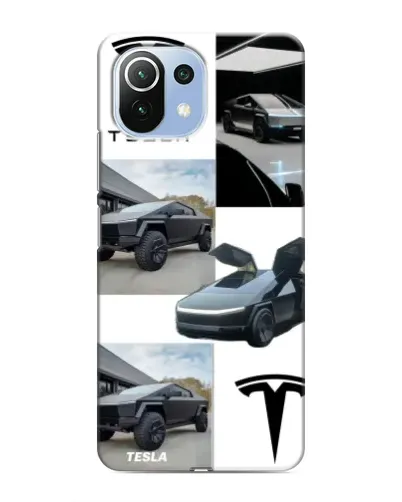 Чехол для Xiaomi Mi 11i с картинкой «Коллаж Cybertruck Tesla» Чехол для Xiaomi Mi 11i с картинкой «Коллаж Cybertruck Tesla»