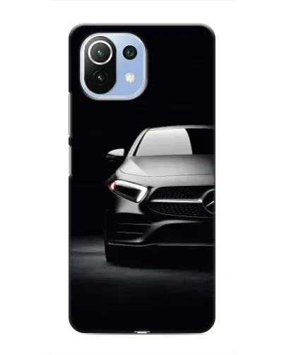 Чехол для Xiaomi Mi 11i с картинкой «Свет фар Mercedes»