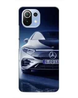 Чехол для Xiaomi Mi 11i с картинкой «Mercedes EQ — будущее»