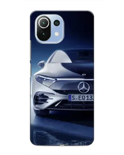 Чехол для Xiaomi Mi 11i с картинкой «Mercedes EQ — будущее»