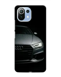 Чехол для Xiaomi Mi 11i с картинкой «Audi — детализация кузова»