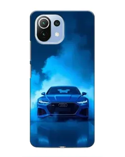 Чехол для Xiaomi Mi 11i с картинкой «Audi — голубая энергия» Чехол для Xiaomi Mi 11i с картинкой «Audi — голубая энергия»