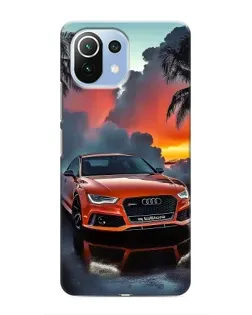 Чехол для Xiaomi Mi 11i с картинкой «Audi — закат» Чехол для Xiaomi Mi 11i с картинкой «Audi — закат»