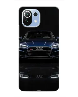 Чехол для Xiaomi Mi 11i с картинкой «Audi — ночное отражение» Чехол для Xiaomi Mi 11i с картинкой «Audi — ночное отражение»