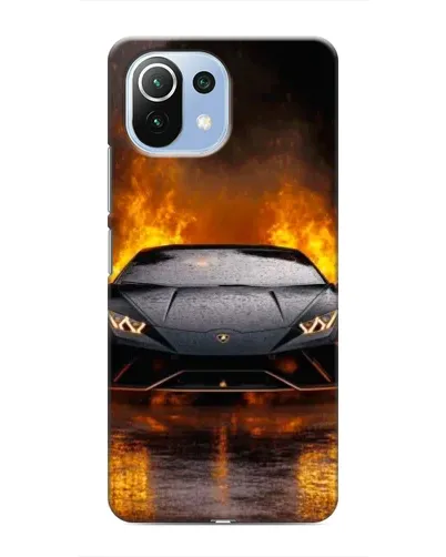 Чехол для Xiaomi Mi 11i с картинкой «Lamborghini в огне» Чехол для Xiaomi Mi 11i с картинкой «Lamborghini в огне»