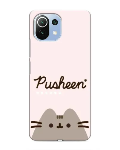 Чехол для Xiaomi Mi 11i с картинкой «Pusheen логотип» Чехол для Xiaomi Mi 11i с картинкой «Pusheen логотип»
