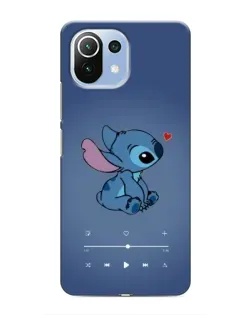 Чехол для Xiaomi Mi 11i с картинкой «Музыкальный Stitch»