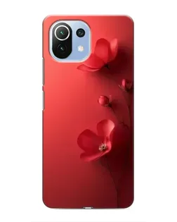 Чехол для Xiaomi Mi 11i с картинкой «Маковые соцветия» Чехол для Xiaomi Mi 11i с картинкой «Маковые соцветия»
