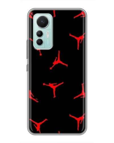 Чехол для Xiaomi Mi 12 Lite с картинкой «Jordan Red Pattern»