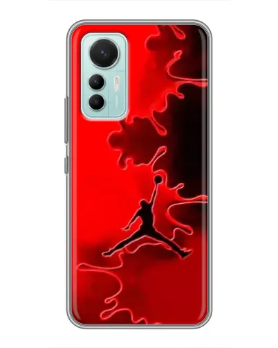 Чехол для Xiaomi Mi 12 Lite с картинкой «Jordan Red Smoke»