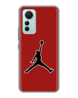Чохол для Xiaomi Mi 12 Lite з картинкою «Jordan Red Back» Чохол для Xiaomi Mi 12 Lite з картинкою «Jordan Red Back»