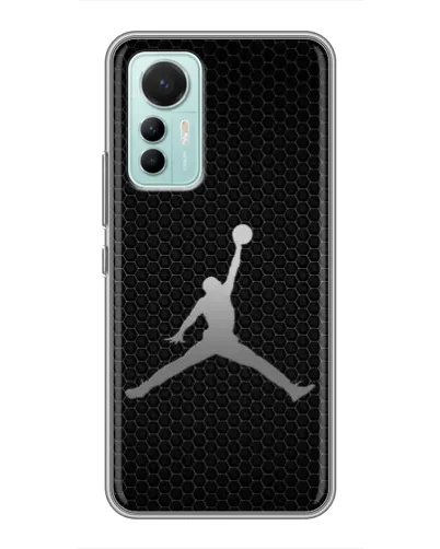 Чехол для Xiaomi Mi 12 Lite с картинкой «Jordan Dark Carbon»