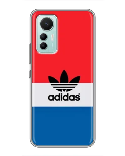 Чехол для Xiaomi Mi 12 Lite с картинкой «Ретро блоки Adidas» Чехол для Xiaomi Mi 12 Lite с картинкой «Ретро блоки Adidas»