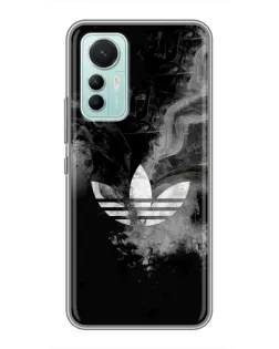 Чохол для Xiaomi Mi 12 Lite з картинкою «Абстрактний дим Adidas»