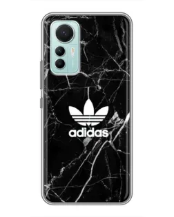 Чохол для Xiaomi Mi 12 Lite з картинкою «Білий мармур Adidas»