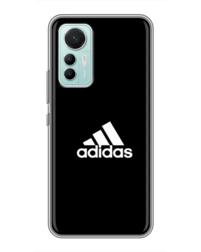 Чехол для Xiaomi Mi 12 Lite с картинкой «Черная классика Adidas» Чехол для Xiaomi Mi 12 Lite с картинкой «Черная классика Adidas»