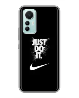 Чохол для Xiaomi Mi 12 Lite з картинкою «Текстовий принт Nike»
