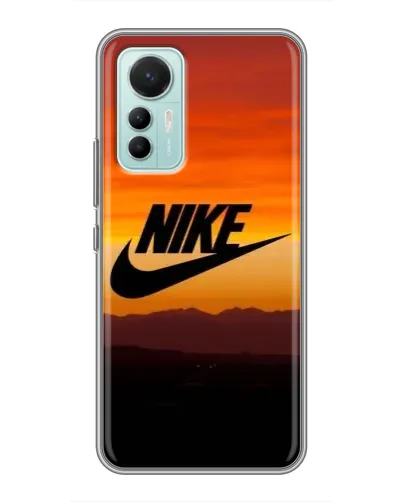 Чехол для Xiaomi Mi 12 Lite с картинкой «Nike — вечерний горизонт»