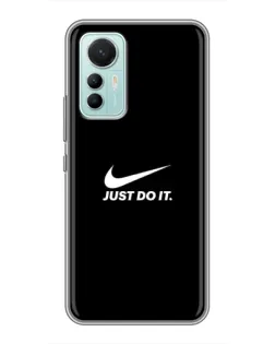 Чохол для Xiaomi Mi 12 Lite з картинкою «Мінімалізм від Nike»
