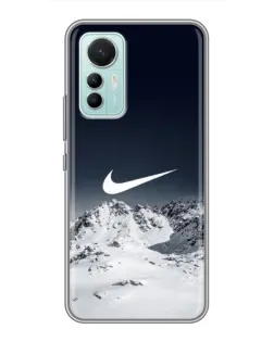 Чохол для Xiaomi Mi 12 Lite з картинкою «Nike — зимові гори»
