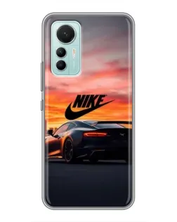 Чохол для Xiaomi Mi 12 Lite з картинкою «Nike та суперкар»