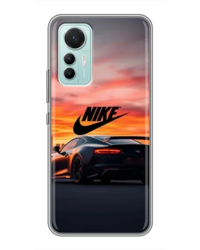 Чехол для Xiaomi Mi 12 Lite с картинкой «Nike и суперкар»