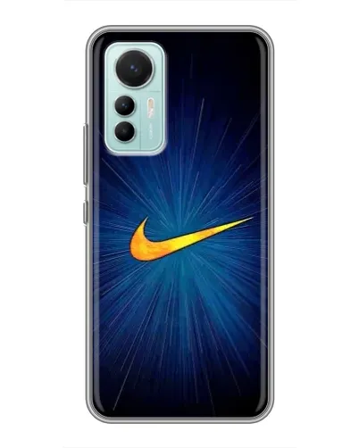 Чехол для Xiaomi Mi 12 Lite с картинкой «Синий пульс Nike» Чехол для Xiaomi Mi 12 Lite с картинкой «Синий пульс Nike»