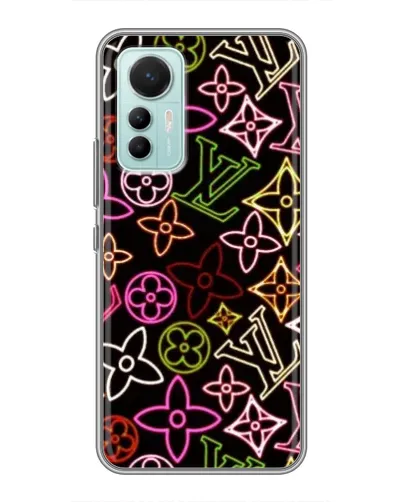 Чехол для Xiaomi Mi 12 Lite с картинкой «Неоновый микс Nike» Чехол для Xiaomi Mi 12 Lite с картинкой «Неоновый микс Nike»