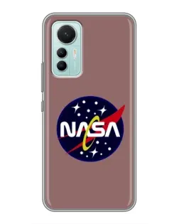 Чехол для Xiaomi Mi 12 Lite с картинкой «NASA — ретро космос» Чехол для Xiaomi Mi 12 Lite с картинкой «NASA — ретро космос»