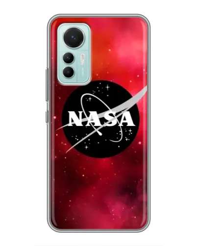 Чехол для Xiaomi Mi 12 Lite с картинкой «NASA — красная туманность» Чехол для Xiaomi Mi 12 Lite с картинкой «NASA — красная туманность»