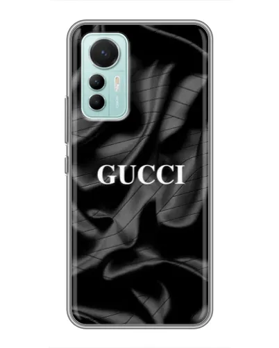 Чехол для Xiaomi Mi 12 Lite с картинкой «Gucci — шелковые волны»