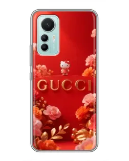 Чехол для Xiaomi Mi 12 Lite с картинкой «Gucci — золотой сад»