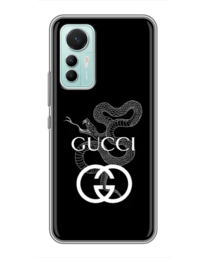 Чехол для Xiaomi Mi 12 Lite с картинкой «Gucci — серебряная змея»