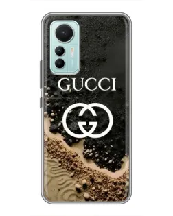 Чехол для Xiaomi Mi 12 Lite с картинкой «Gucci — песчаные дюны»