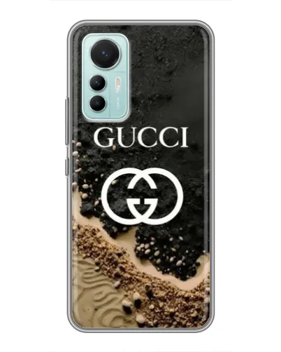 Чехол для Xiaomi Mi 12 Lite с картинкой «Gucci — песчаные дюны»