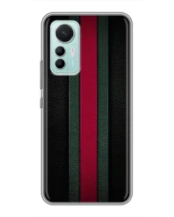 Чехол для Xiaomi Mi 12 Lite с картинкой «Gucci — неоновая линия»