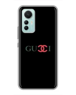Чехол для Xiaomi Mi 12 Lite с картинкой «Gucci — красный градиент»