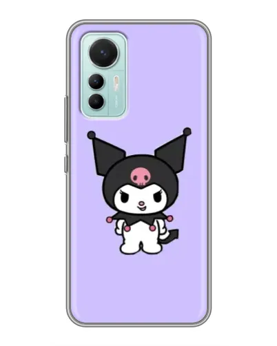 Чехол для Xiaomi Mi 12 Lite с картинкой «Kuromi — нежный фиолетовый»