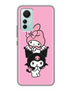 Чохол для Xiaomi Mi 12 Lite з картинкою «My Melody та Kuromi»