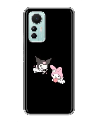 Чехол для Xiaomi Mi 12 Lite с картинкой «My Melody и Kuromi»