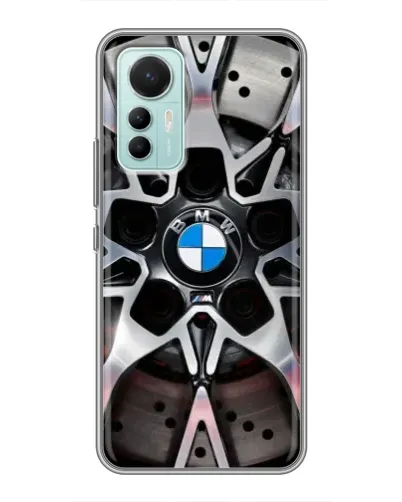 Чехол для Xiaomi Mi 12 Lite с картинкой «BMW — деталь диска» Чехол для Xiaomi Mi 12 Lite с картинкой «BMW — деталь диска»