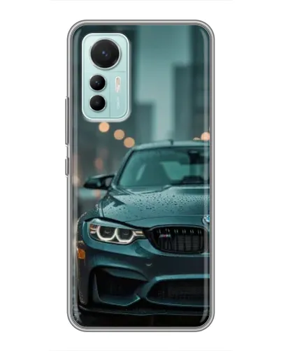 Чехол для Xiaomi Mi 12 Lite с картинкой «BMW в огнях города» Чехол для Xiaomi Mi 12 Lite с картинкой «BMW в огнях города»