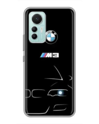 Чехол для Xiaomi Mi 12 Lite с картинкой «Минималистичный принт BMW M3» Чехол для Xiaomi Mi 12 Lite с картинкой «Минималистичный принт BMW M3»