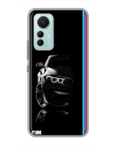Чехол для Xiaomi Mi 12 Lite с картинкой «Силуэт BMW в темноте» Чехол для Xiaomi Mi 12 Lite с картинкой «Силуэт BMW в темноте»