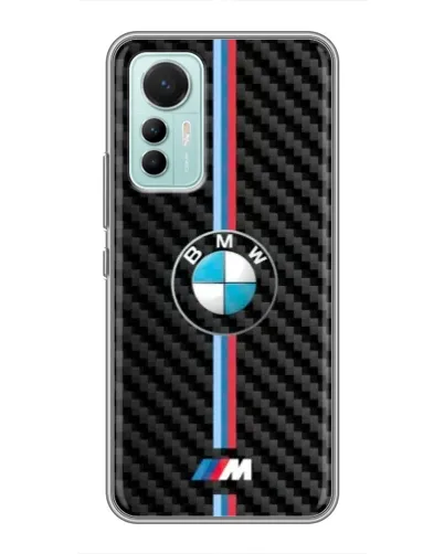 Чехол для Xiaomi Mi 12 Lite с картинкой «Эмблема BMW и карбон» Чехол для Xiaomi Mi 12 Lite с картинкой «Эмблема BMW и карбон»