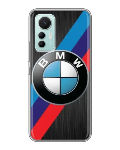 Чехол для Xiaomi Mi 12 Lite с картинкой «BMW M-stripes стиль» Чехол для Xiaomi Mi 12 Lite с картинкой «BMW M-stripes стиль»